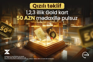 Xalq Bankda onlayn Gold kart sifarişlərinə endirim