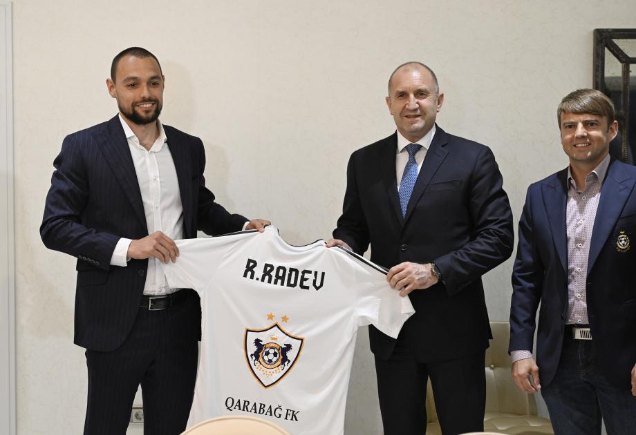 Bolqarıstan Prezidenti və xanımı Milli Gimnastika Arenasında - FOTOLAR