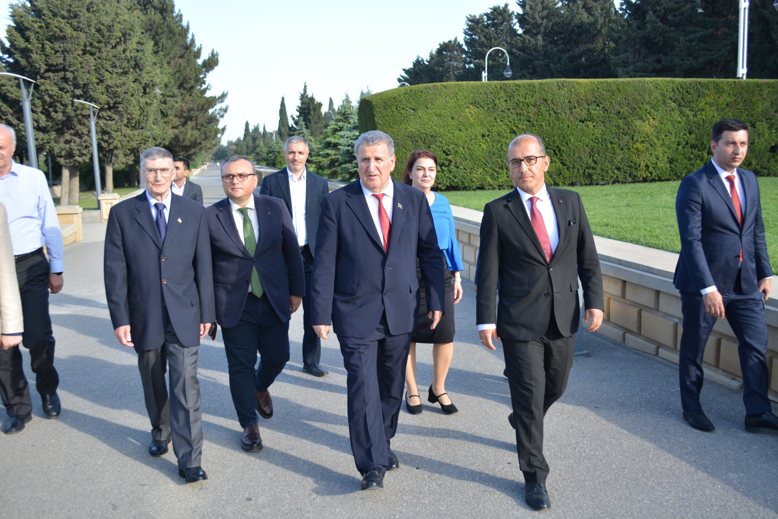 Əziz Səncər Azərbaycana gəldi - FOTO