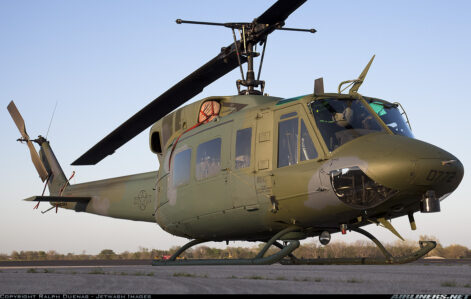 Bell UH 1N 68 10772 March 2012