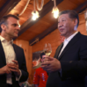Makron pokani Si Tszinpin v kashtata na baba si v Pireneite Snimka AP BTA 1715111104