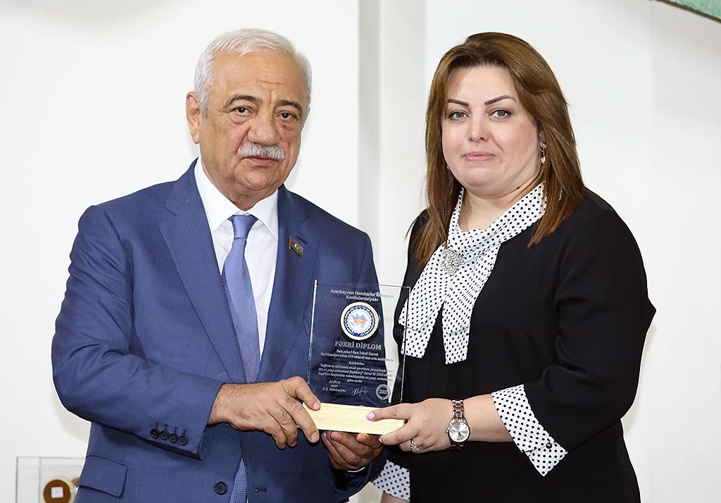 AHİK 2023-cü ilin ən yaxşı müəssisələrini mükafatlandırdı - FOTOLAR