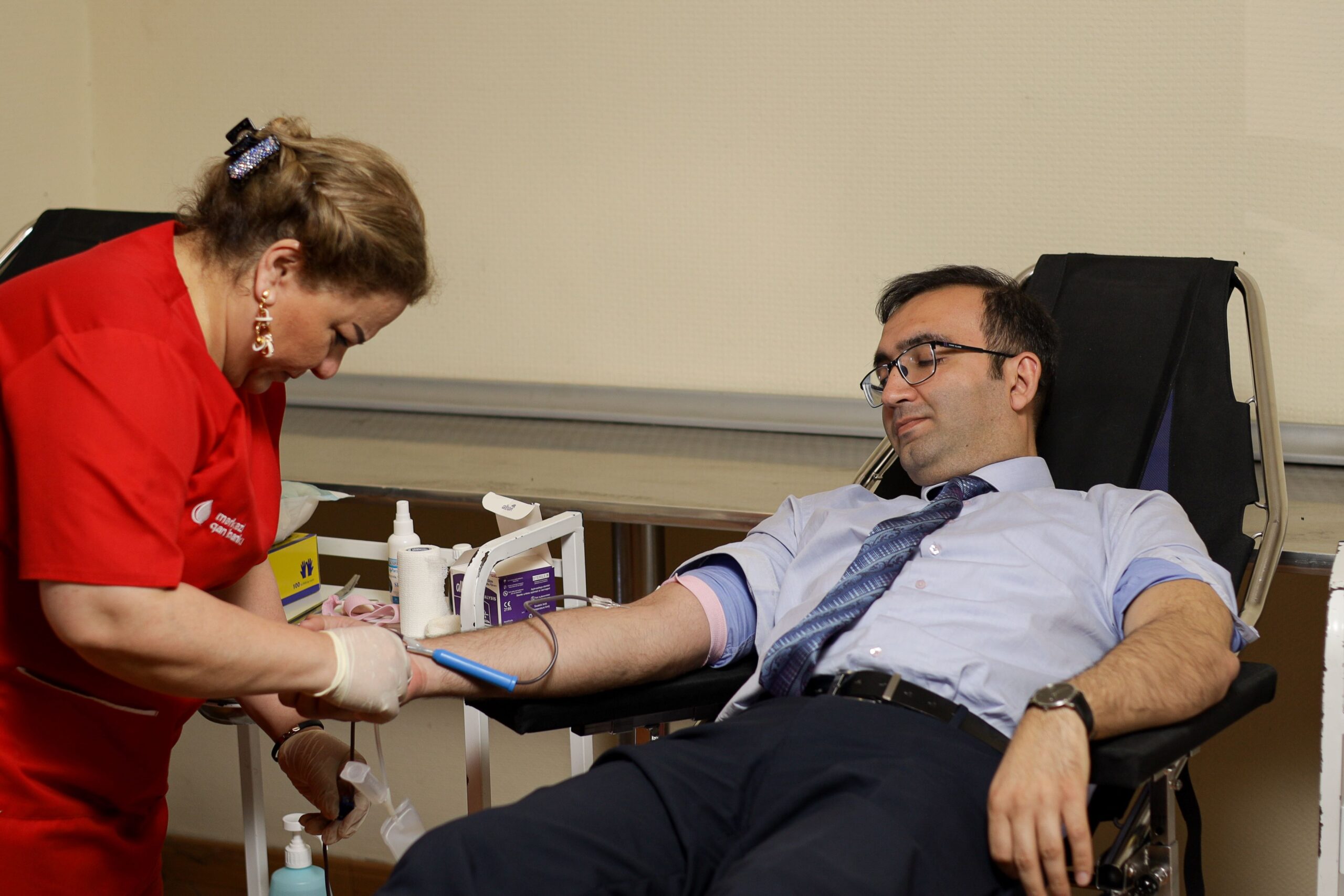 “Azərsun Holdinq”də ənənəvi “Qan ver, yaşat” layihəsi keçirildi - FOTOLAR