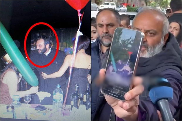 Erməni “məsih"in qadınla görüntüsü yayıldı, xalqı təhqir etdi - VİDEO 1 bv 0