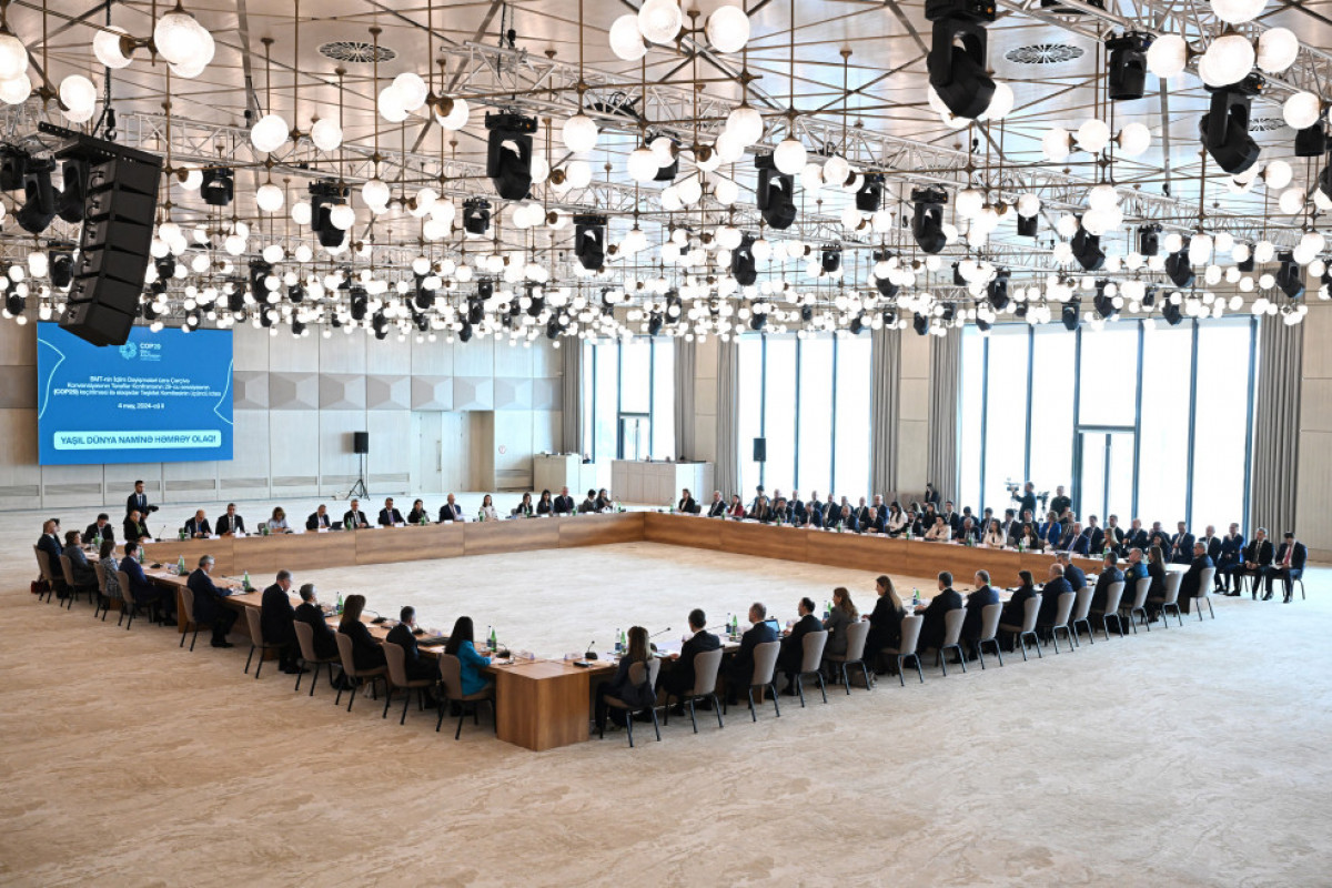 COP29 ilə əlaqədar Təşkilat Komitəsinin üçüncü iclası keçirildi - FOTOLAR