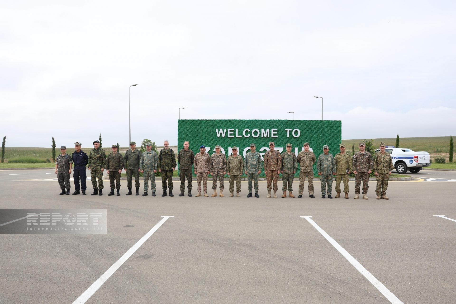 Xarici diplomatların Laçına səfəri başa çatdı - YENİLƏNİB