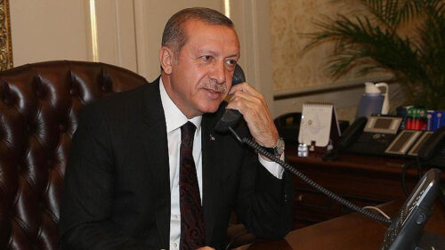 erdogan telefon