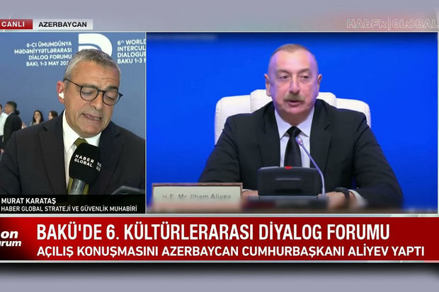 “Haber Global” Bakıdakı forumla bağlı süjet hazırladı - VİDEO