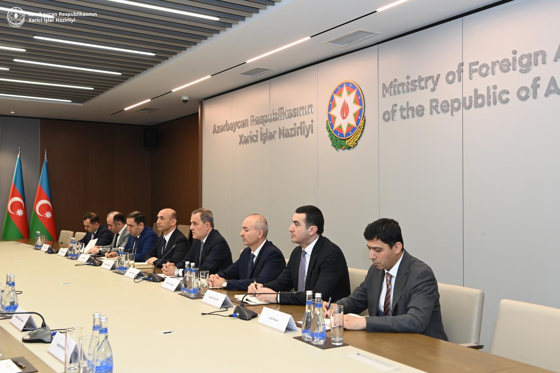 ATƏT sədri Ceyhun Bayramovla görüşdü - YENİLƏNİB