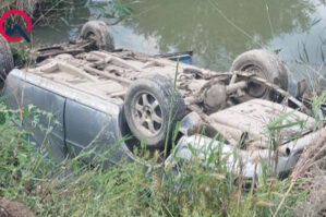 Polis kanala düşən 4 nəfəri xilas etdi - FOTOLAR