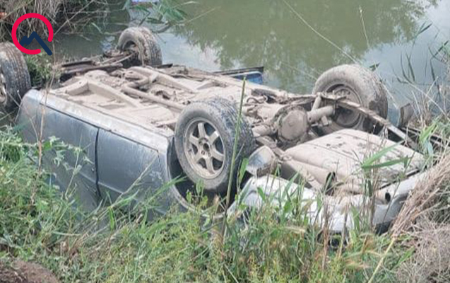 Polis kanala düşən 4 nəfəri xilas etdi - FOTOLAR
