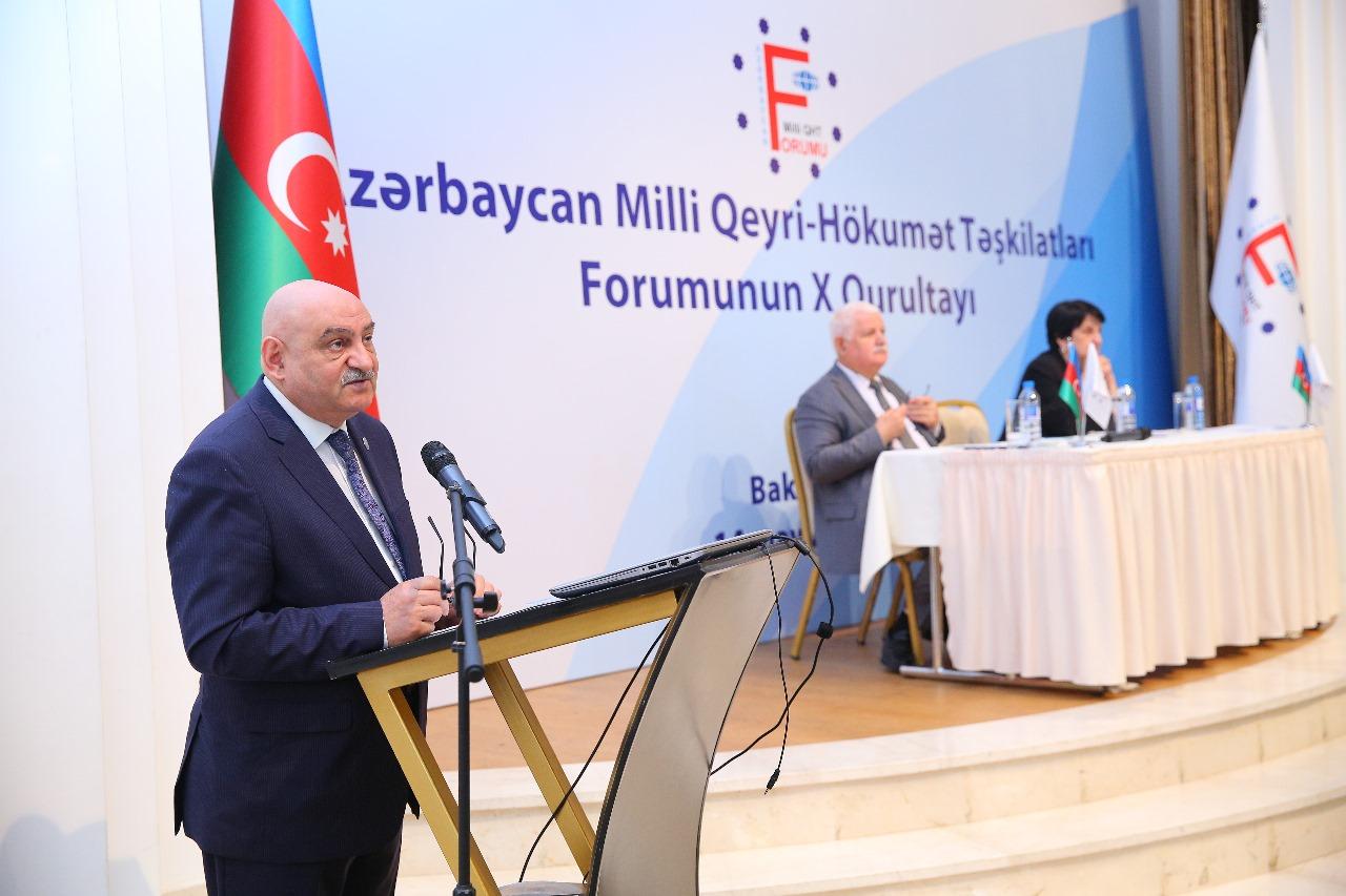Azərbaycan Milli QHT Forumunun yeni rəhbəri seçildi
