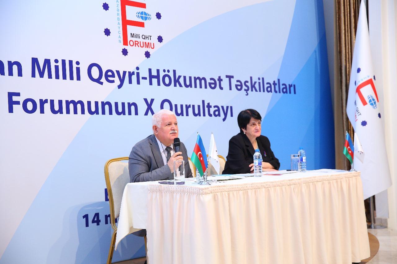 Azərbaycan Milli QHT Forumunun yeni rəhbəri seçildi