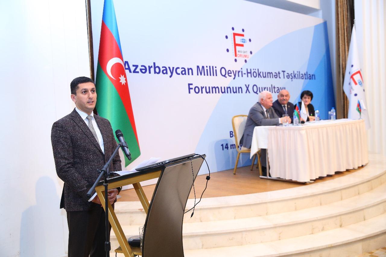 Azərbaycan Milli QHT Forumunun yeni rəhbəri seçildi