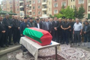 İtkin şəhidlərimiz dəfn olunur - FOTOLAR