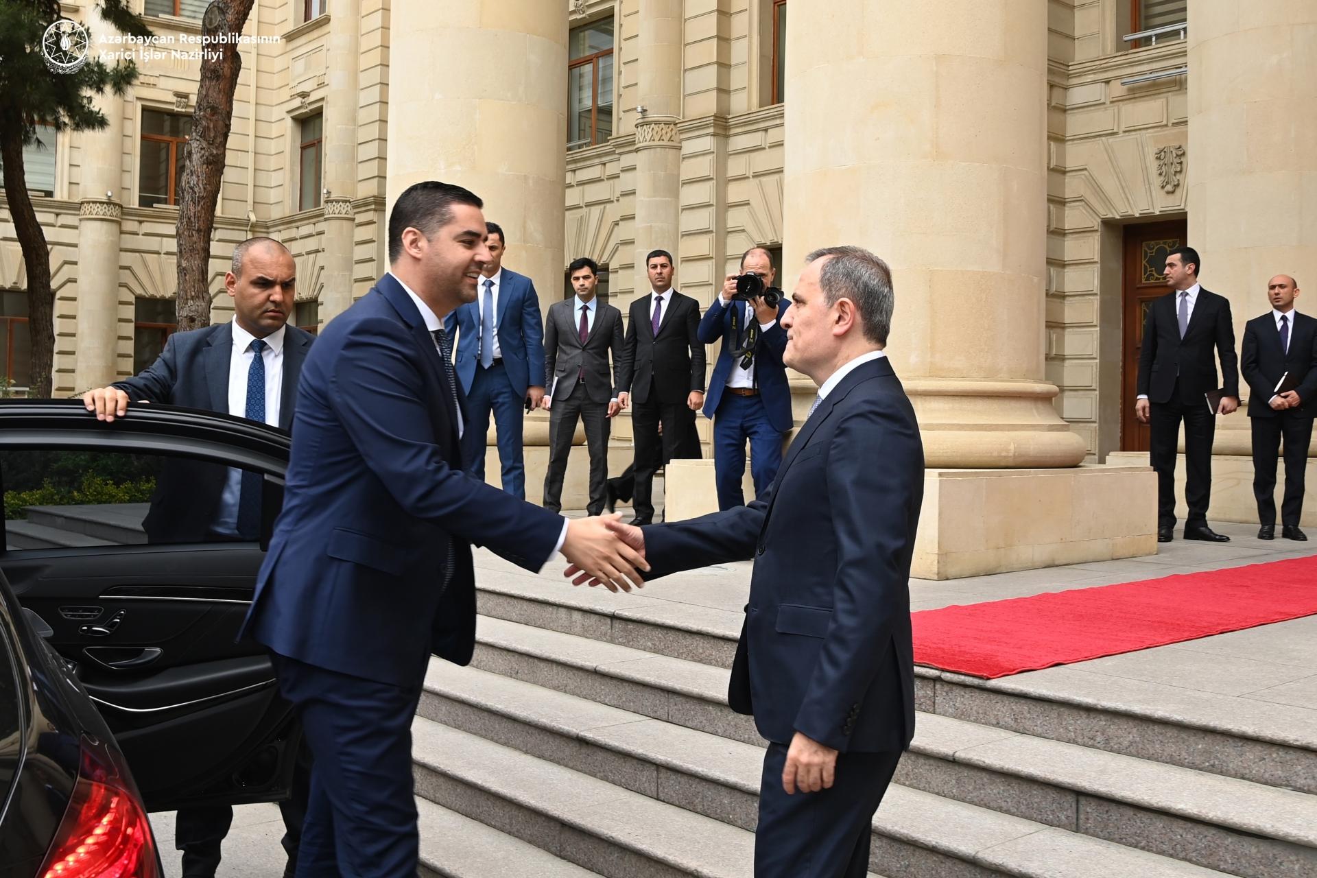 ATƏT sədri Ceyhun Bayramovla görüşdü - YENİLƏNİB