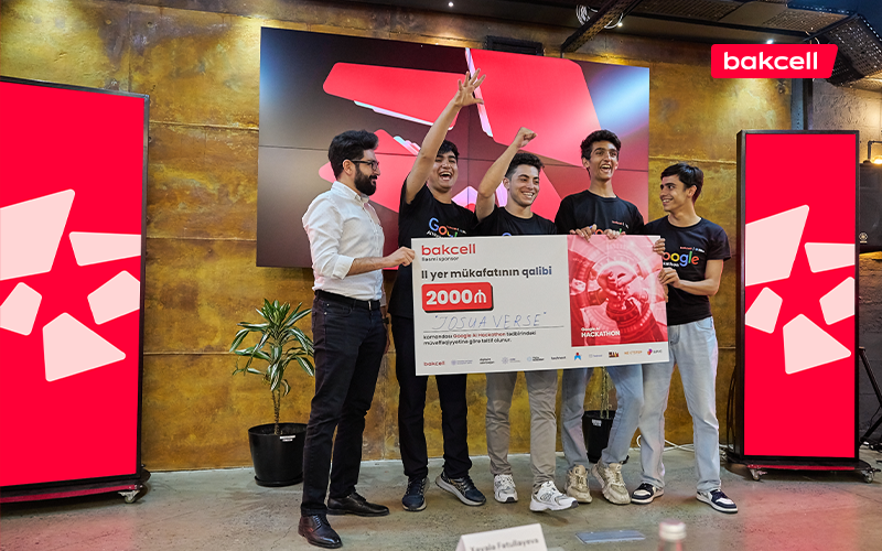“Bakcell"in dəstəyi ilə "Google AI Hackathon" baş tutdu - FOTOLAR