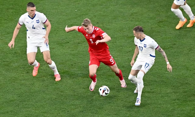 AVRO 2024: Danimarka - Serbiya matçında heç-heçə 1 AVRO 2024: Danimarka - Serbiya matçında heç-heçə