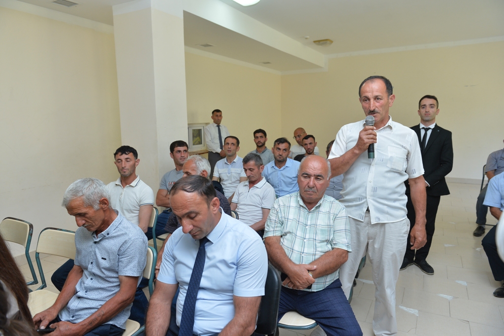 Bəliton sakinləri Taleh Qaraşovun səyyar görüşündən razı qaldılar - FOTOLAR