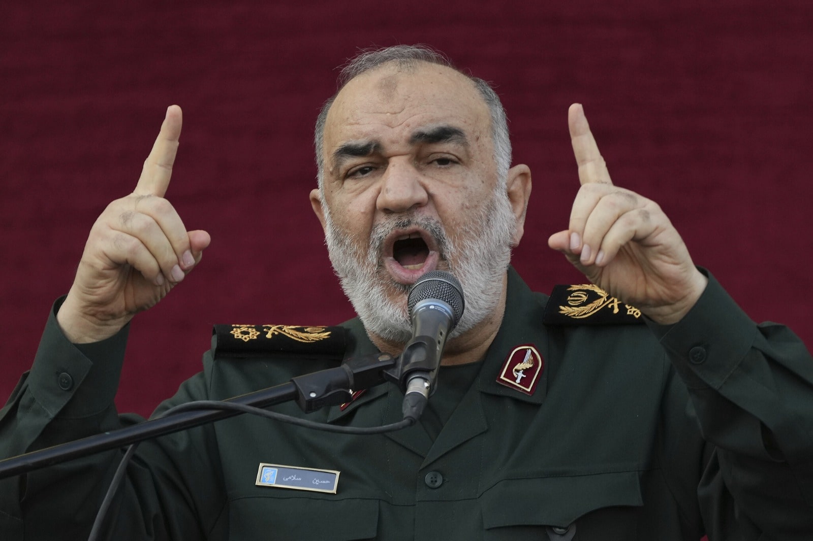 Dağıdıcı cavab zərbəsi endirəcəyik - General Salami 1 WhatsApp Image 2024 06 03 at 11.23.06 min