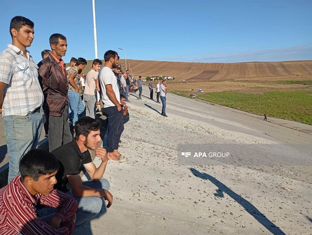 11 yaşlı Səmədin batdığını görən olsa da oradan uzaqlaşıb - Hadisə yerindən FOTOLAR