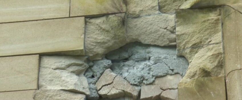 Balakəndə evi ildırım vurdu: divarlar deşildi, otaqlar dağıldı - FOTOLAR