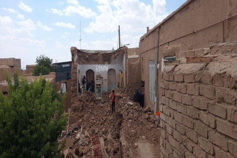 iran zelzele