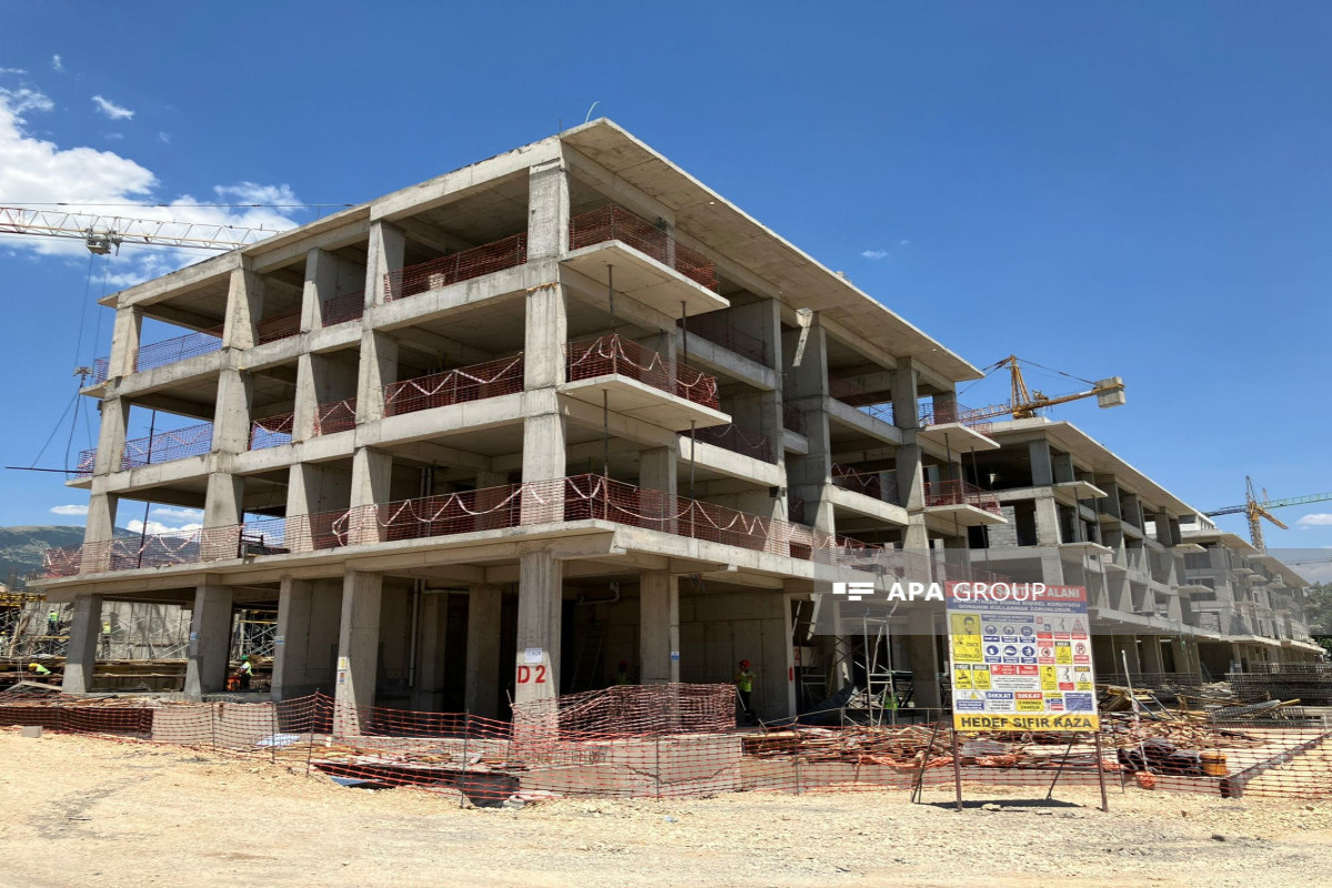 Kahramanmaraşda “Azərbaycan” məhəlləsi... - FOTOLAR