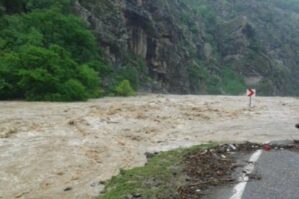 Zaqatala sel təhlükəsi ilə üz-üzə - VİDEO