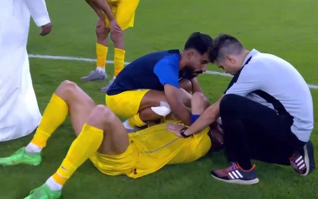 Komandası uduzan Ronaldo ağladı - VİDEO