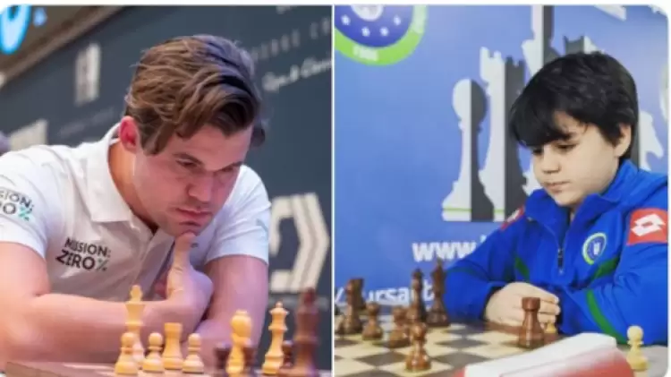 13 yaşlı türk şahmatçı Karlseni 41,2 saniyəyə mat etdi