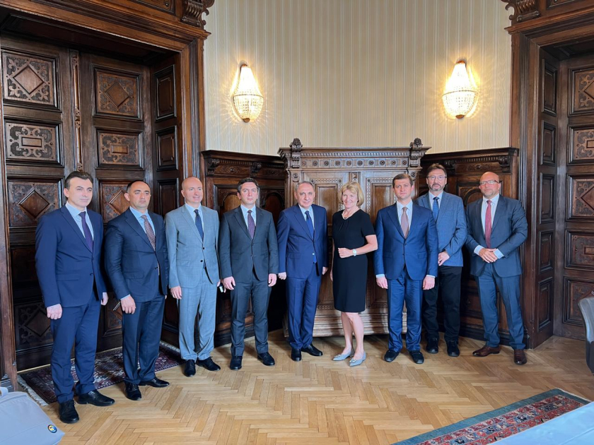 Kərim Vəliyev Vyanada avstriyalı həmkarı ilə görüşdü - FOTO