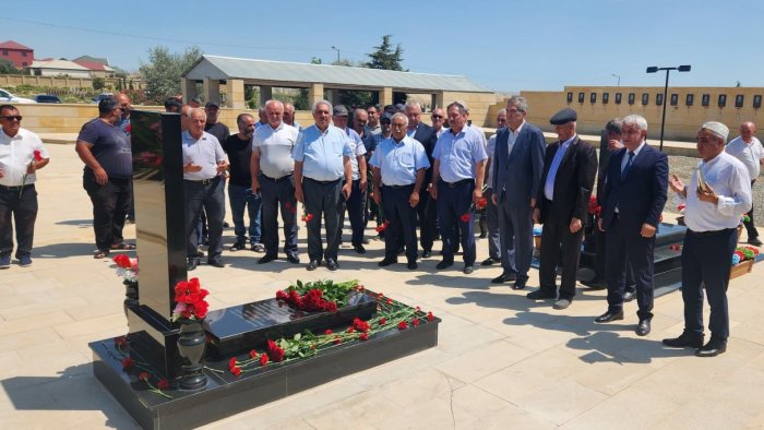 Edillidə qalıqları tapılan şəhidin 40 mərasimi keçirildi - FOTO