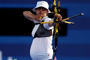 Yaylagül ölkəmizi 7 aylıq hamilə ola-ola təmsil etdi - FOTO