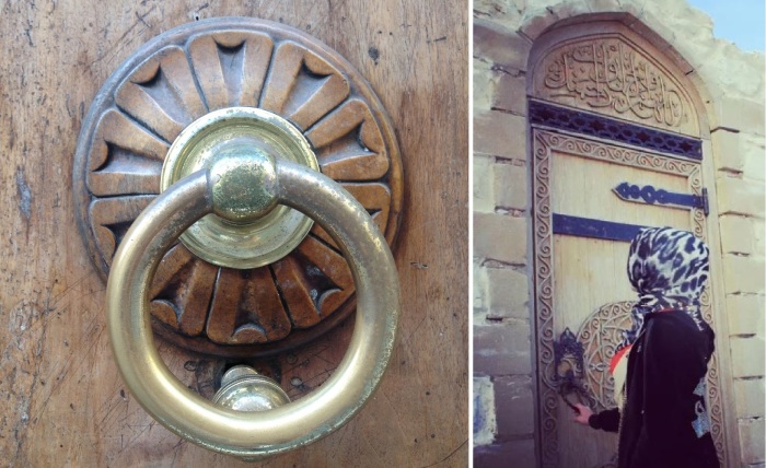 İçərişəhərdə dəb olan qapının ilginc sirri: qadın gələrsə... - FOTO