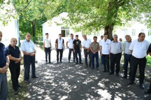 Vüqar Əhmədov Oğuzda vətəndaşları qəbul edib - FOTO