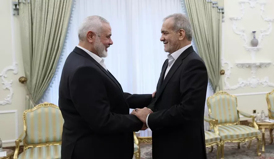 Pezeşkian HƏMAS liderinin ölümündən yazdı