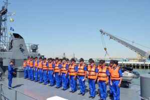HDQ kursantları gəmiləri döyüşə hazır vəziyyətə gətirdi - VİDEO