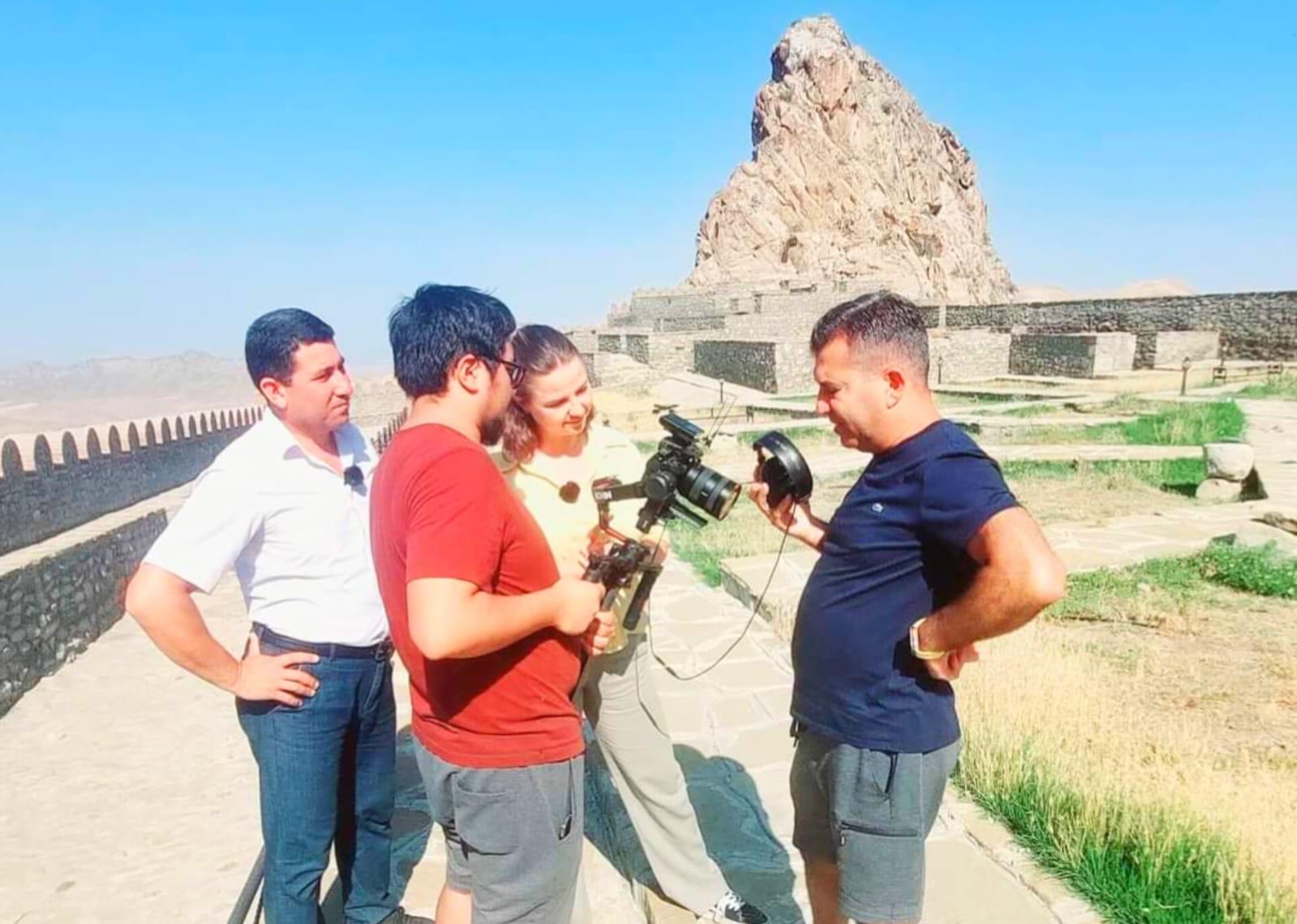 Dünyaca məşhur telekanal Naxçıvanla bağlı videoçarx hazırlayır - FOTOLAR
