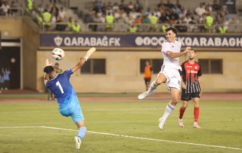 "Qarabağ" darmadağınla qalib gəldi - VİDEO