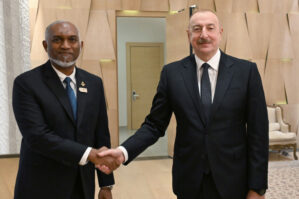 İlham Əliyev Maldiv prezidentini təbrik etdi - FOTOLAR