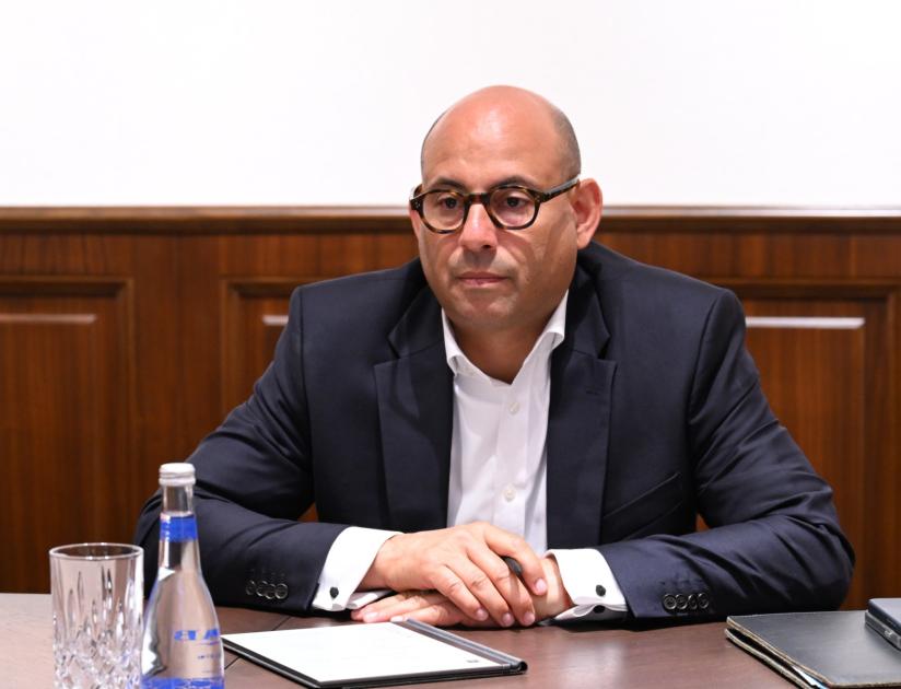 Samir Nuriyev Saymon Stillə görüşdü - FOTOLAR