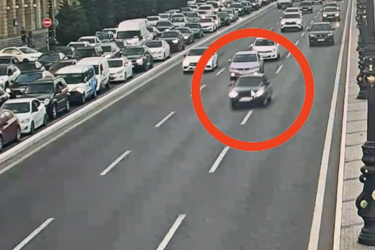 Bakıda narkotik çəkib avtoxuliqanlıq etdilər - VİDEO