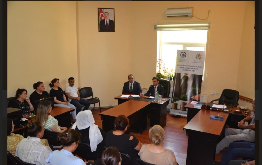 QHT Agentliyinin dəstəklədiyi layihə Binəqədi rayonunda icra olundu - FOTO