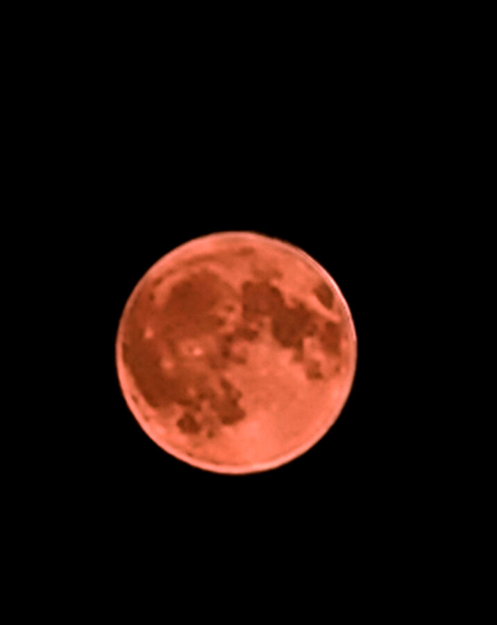 İlin ilk Super Ayı... - FOTO / VİDEO