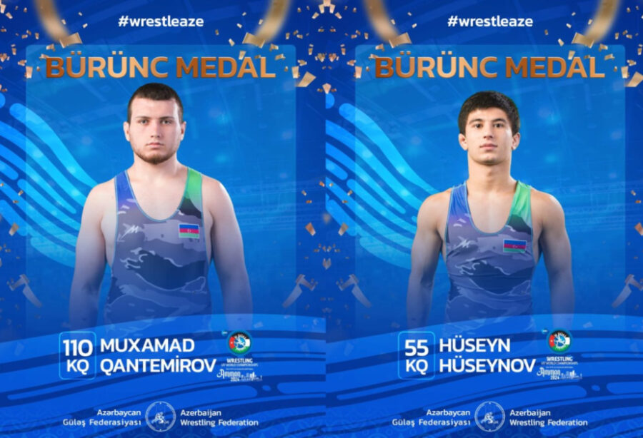 İki güləşçimiz dünya çempionatında bürünc qazandı 1 İki güləşçimiz dünya çempionatında bürünc qazandı