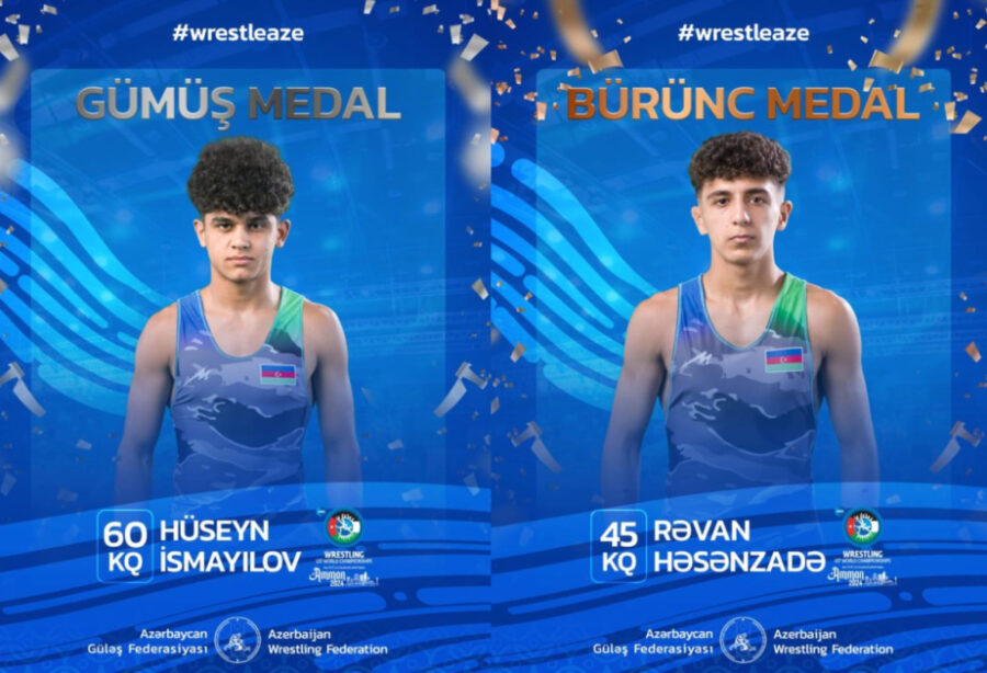 İki güləşçimiz dünya çempionatında medal qazandı