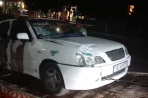 Əməkdar müəllimi maşın vurub öldürdü - FOTO