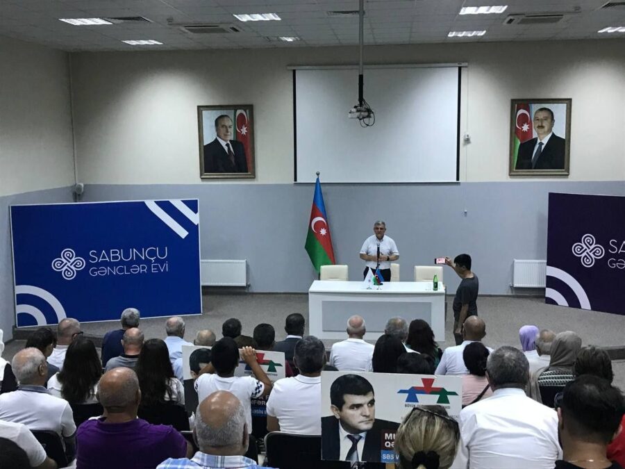 Fazil Mustafanın doqquzuncu kütləvi görüşü keçirildi - FOTO