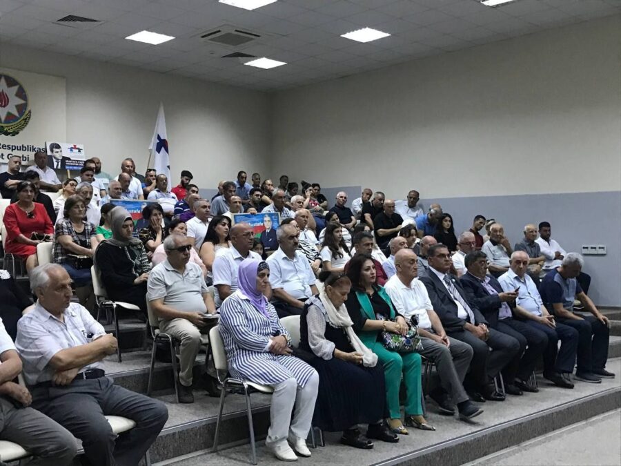 Fazil Mustafanın doqquzuncu kütləvi görüşü keçirildi - FOTO